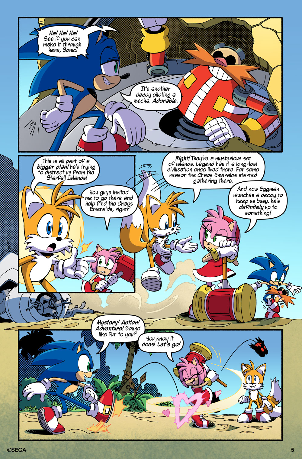 But you're still standing here — SEGA and its most recent Sonamy