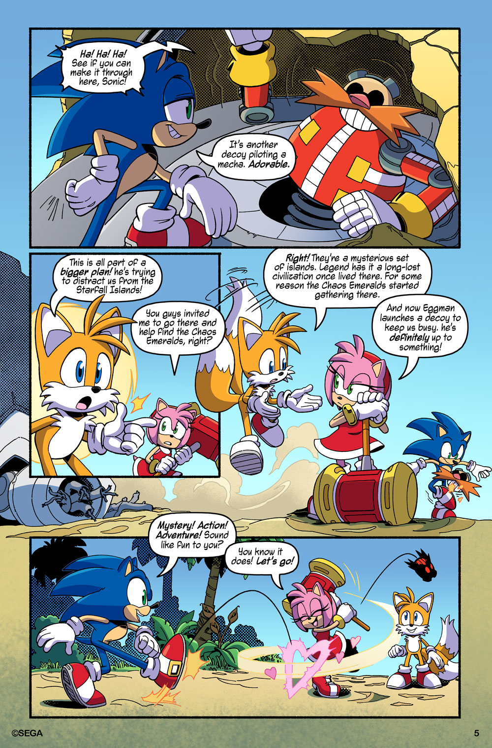 If the Sonic Boom cartoon were to continue, what did you wanted to