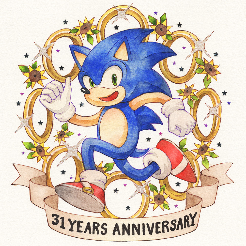 Here's a look at new SEGA Japan calendar artwork for April 2023, featuring  Elise and Silver. Details on sonic.sega.jp. #SonicNews