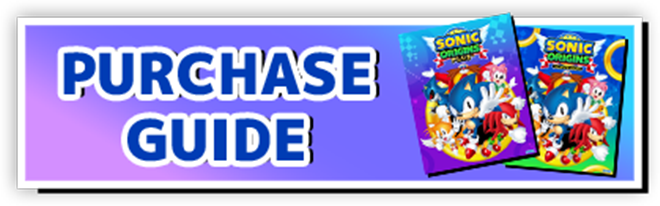 SHOPPING GUIDE｜SONIC ORIGINS Official Site