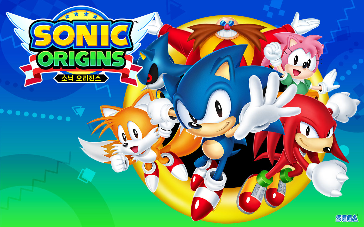 クラシックソニック → Sonic Originsのタイトル画像