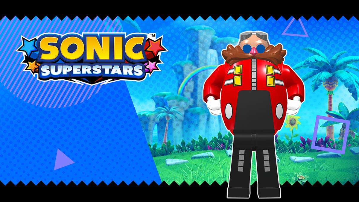 Pre-Order Sonic Superstars now for an exclusive Lego Dr. Eggman