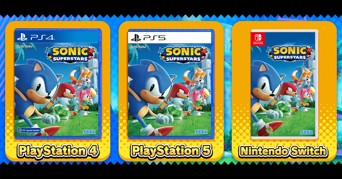 SONIC SUPERSTARS Digital Deluxe Edition featuring LEGO® (PS4 & PS5)