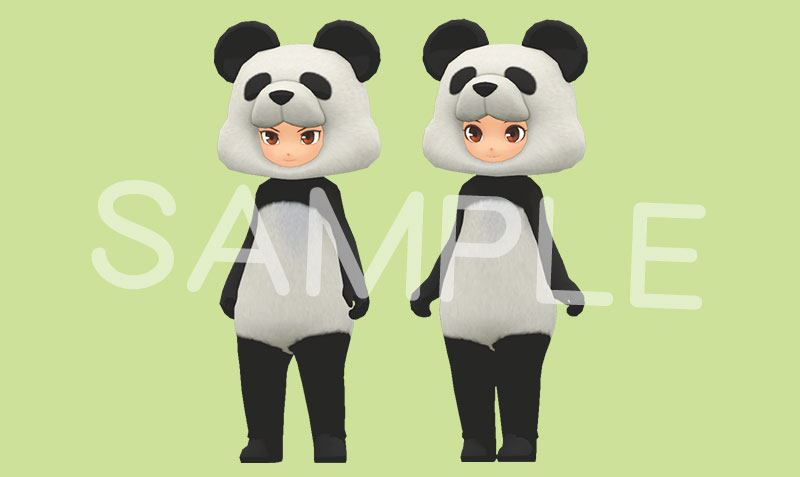 熊貓的布偶裝