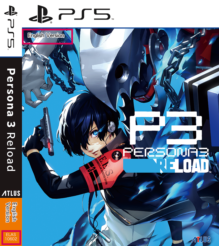 PS5 version P3R COVER