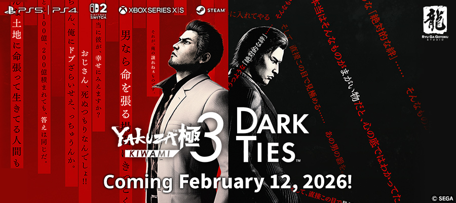 Yakuza Kiwami 3 & Dark Ties