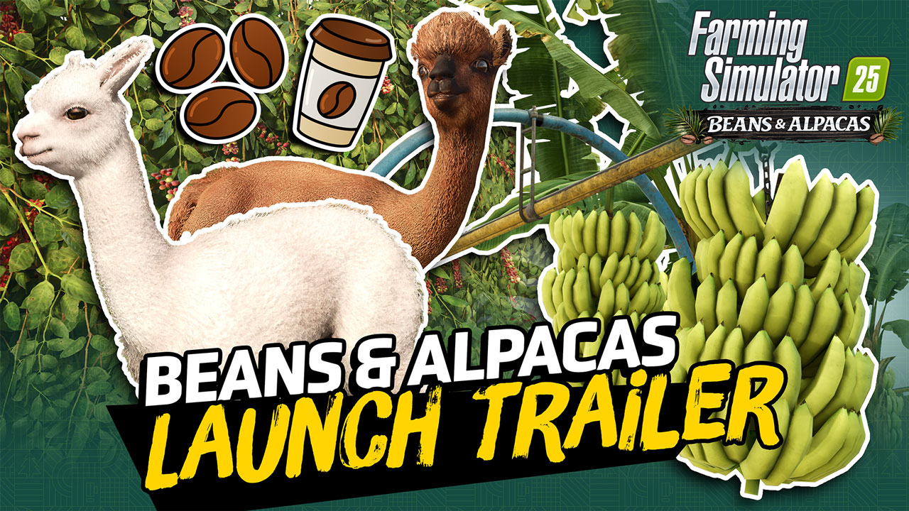 大型內容擴充包「Beans & Alpacas」發售宣傳影片