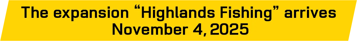 The expansion “Highlands Fishing” arrives November 4, 2025
