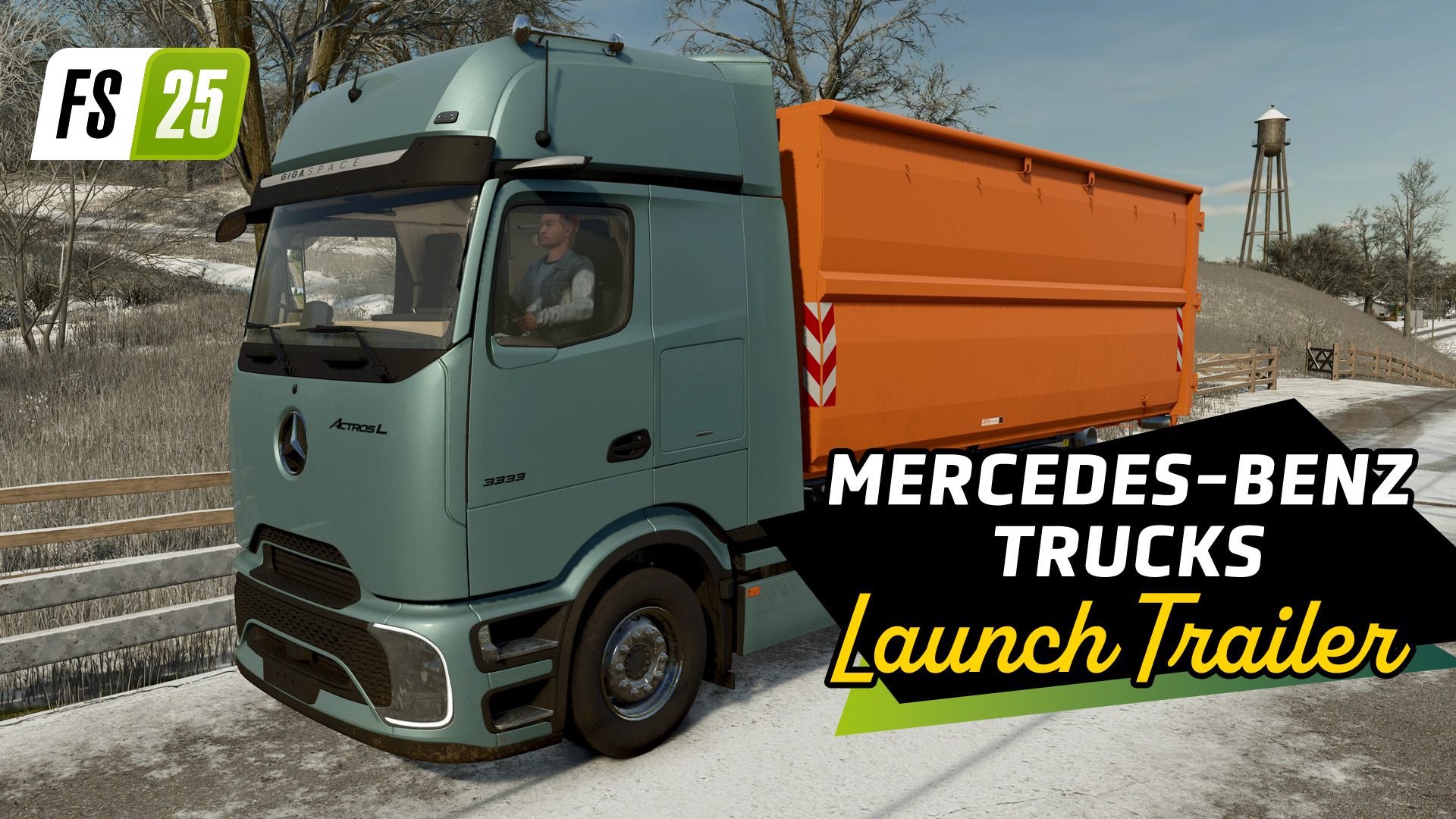 Mercedes-Benz Trucks Pack 발매 트레일러
