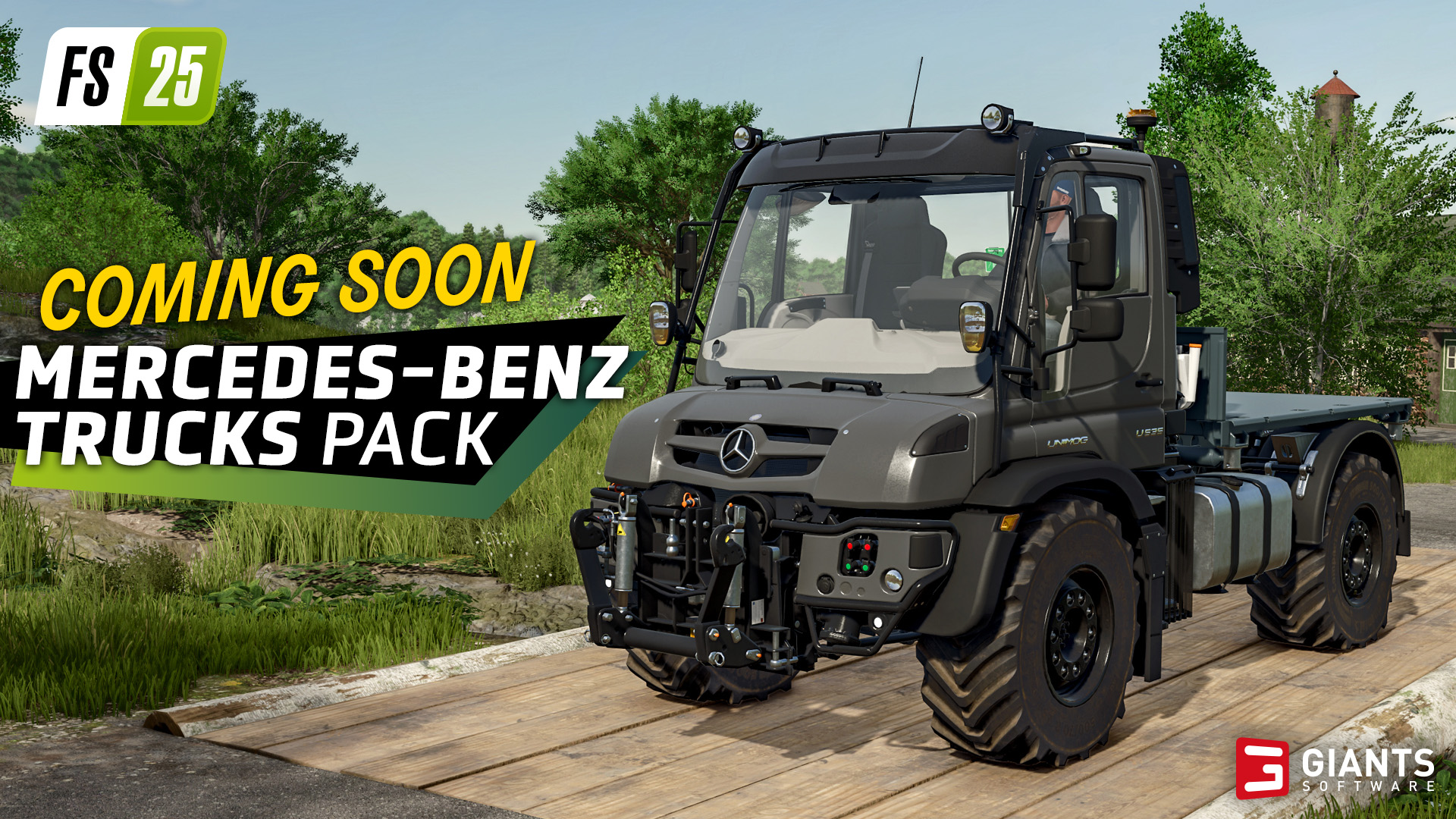 Mercedes-Benz Trucks Pack 아나운스 트레일러