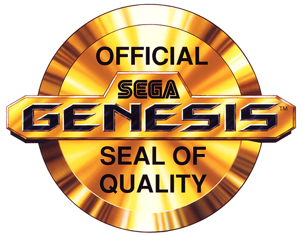 Offical SEGA Genesis Seal of Quality