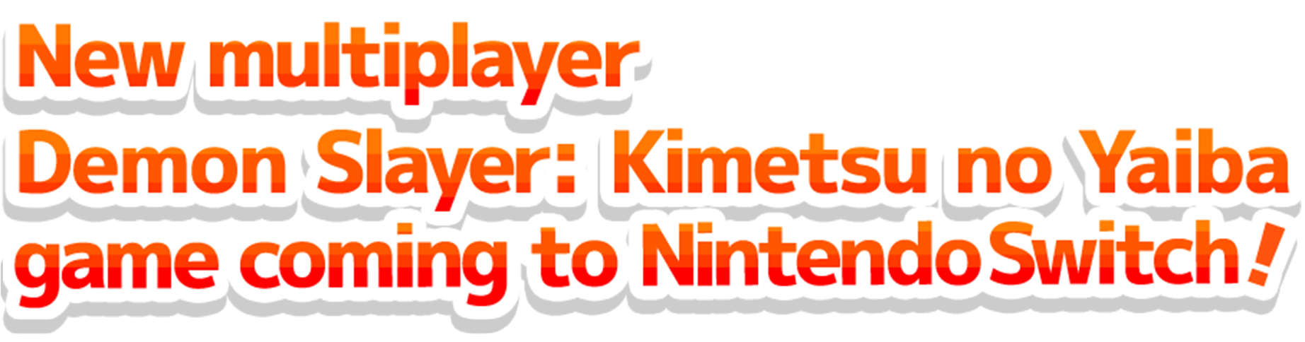 New multiplayer Demon Slayer: Kimetsu no Yaiba game coming to Nintendo Switch!