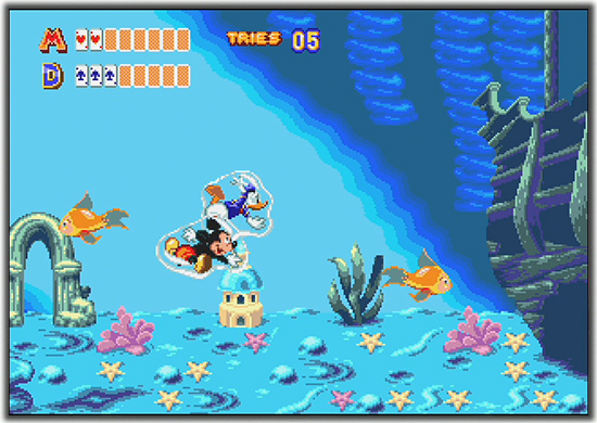 미키 마우스와 도널드 : 월드 오브 일루젼