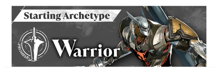 Starting Archetype Warrior