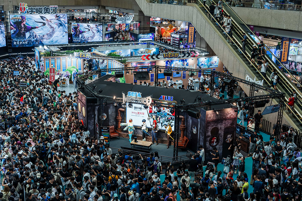 Jul. 25–29, 2024 Taiwan Gamers<br>Convention International - 1