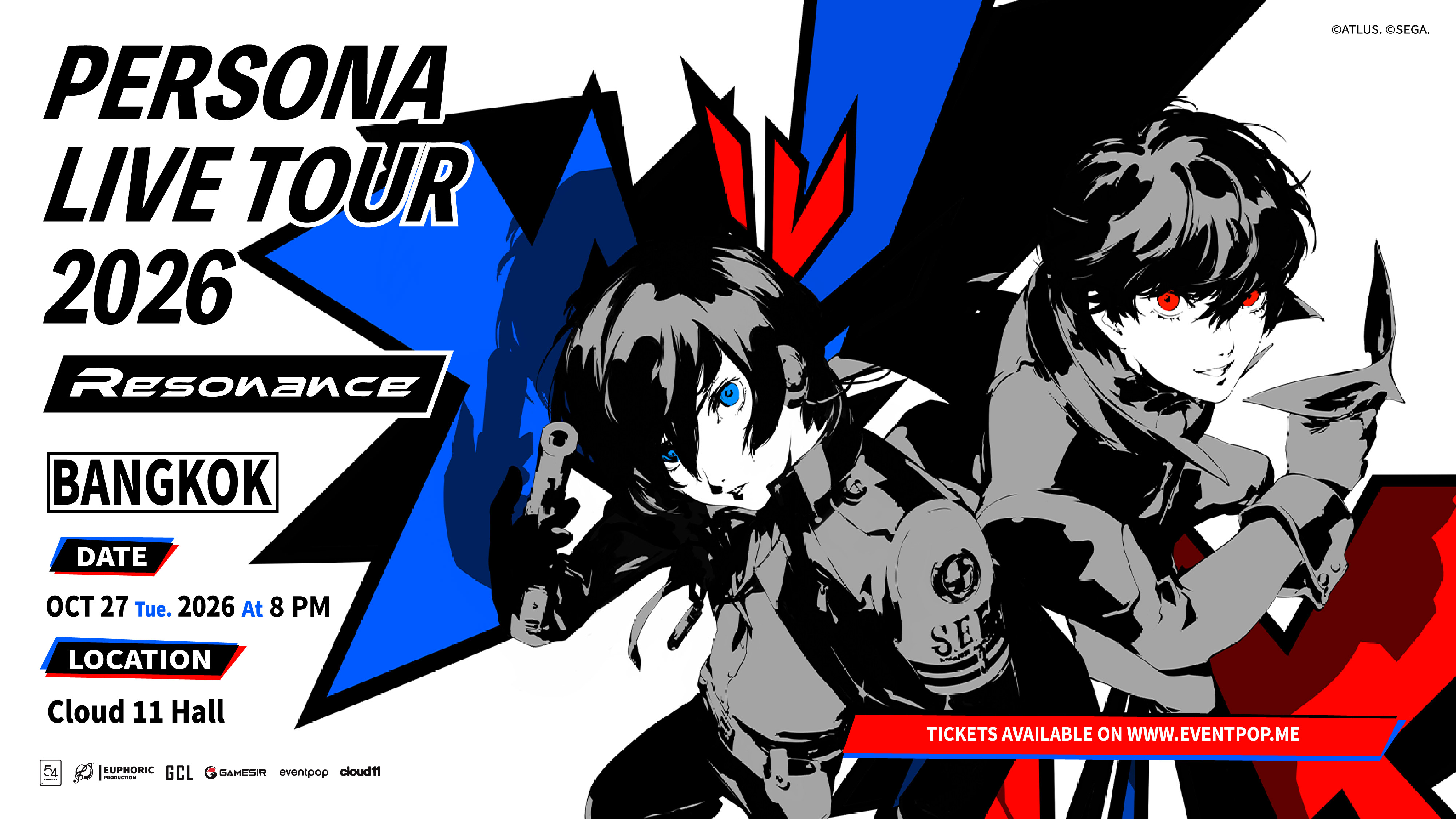 PERSONA LIVE TOUR 2026 -Resonance- in Bangkok 🇹🇭