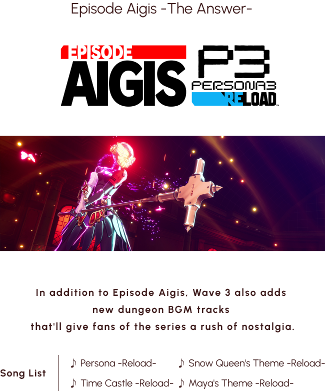 Episode Aigis -The Answer-