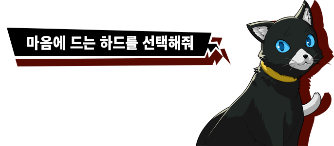 마음에 드는 하드를 선택해줘