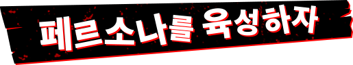 페르소나를 육성하자