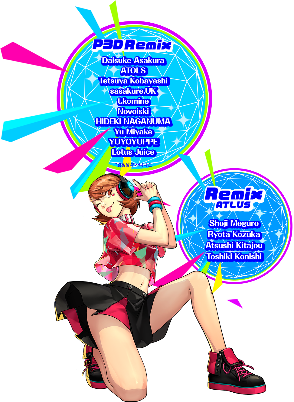 P3D Remix Remix ATLUS