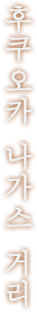 후쿠오카 나가스 거리