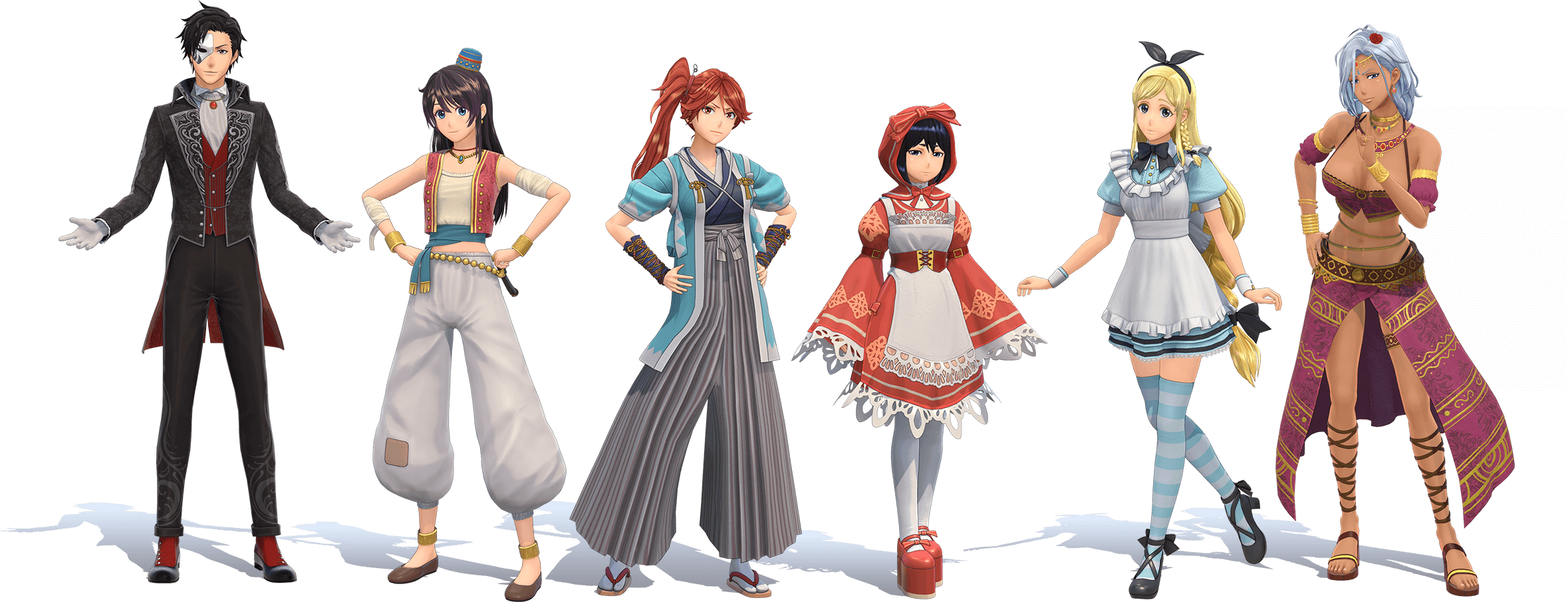 무대 의상 세트