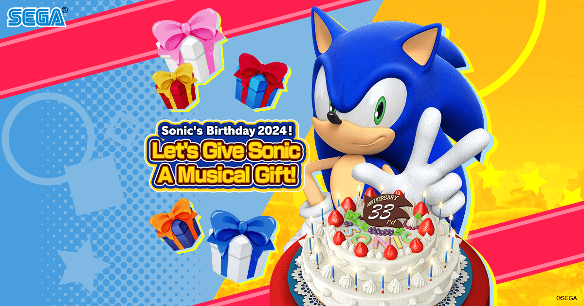 Sonic’s Birthday 2024! Let’s Give Sonic A Musical Gift! |SEGA