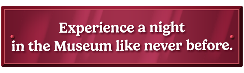 Experience a night in the Museum like never before.