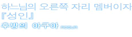 후방의 아쿠아